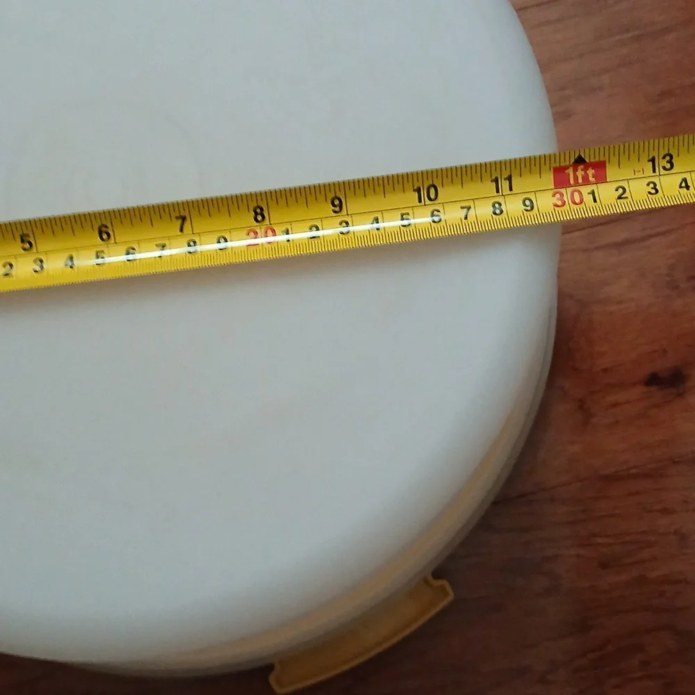 Vintage tall Tupperware Cake Cover Angelfood jumbo 1256 storage kitchen